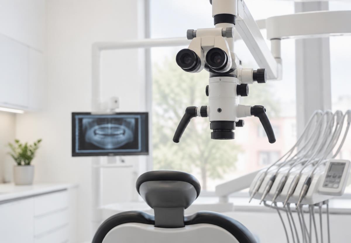 Endodontic Microscope at Advani Family Dental in Sunnyvale, California