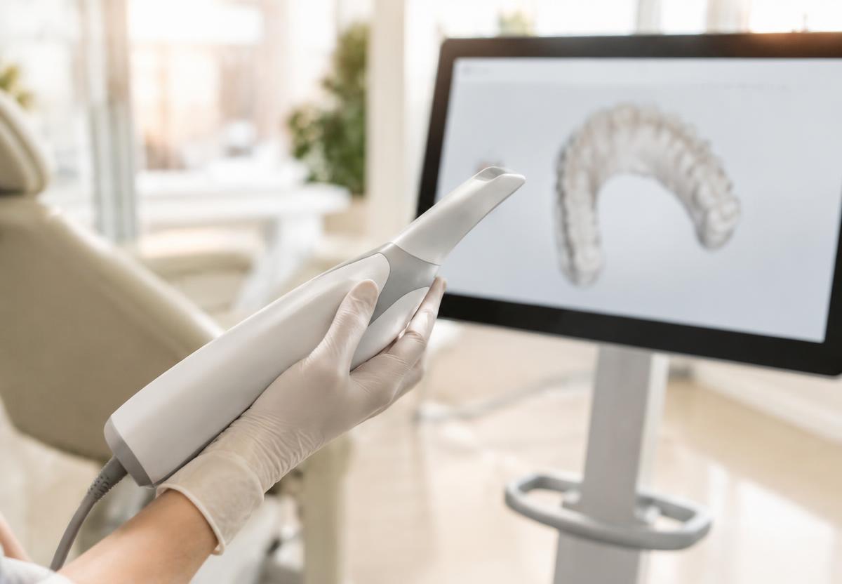 TRIOS 3D Scanner at Advani Family Dental in Sunnyvale, California